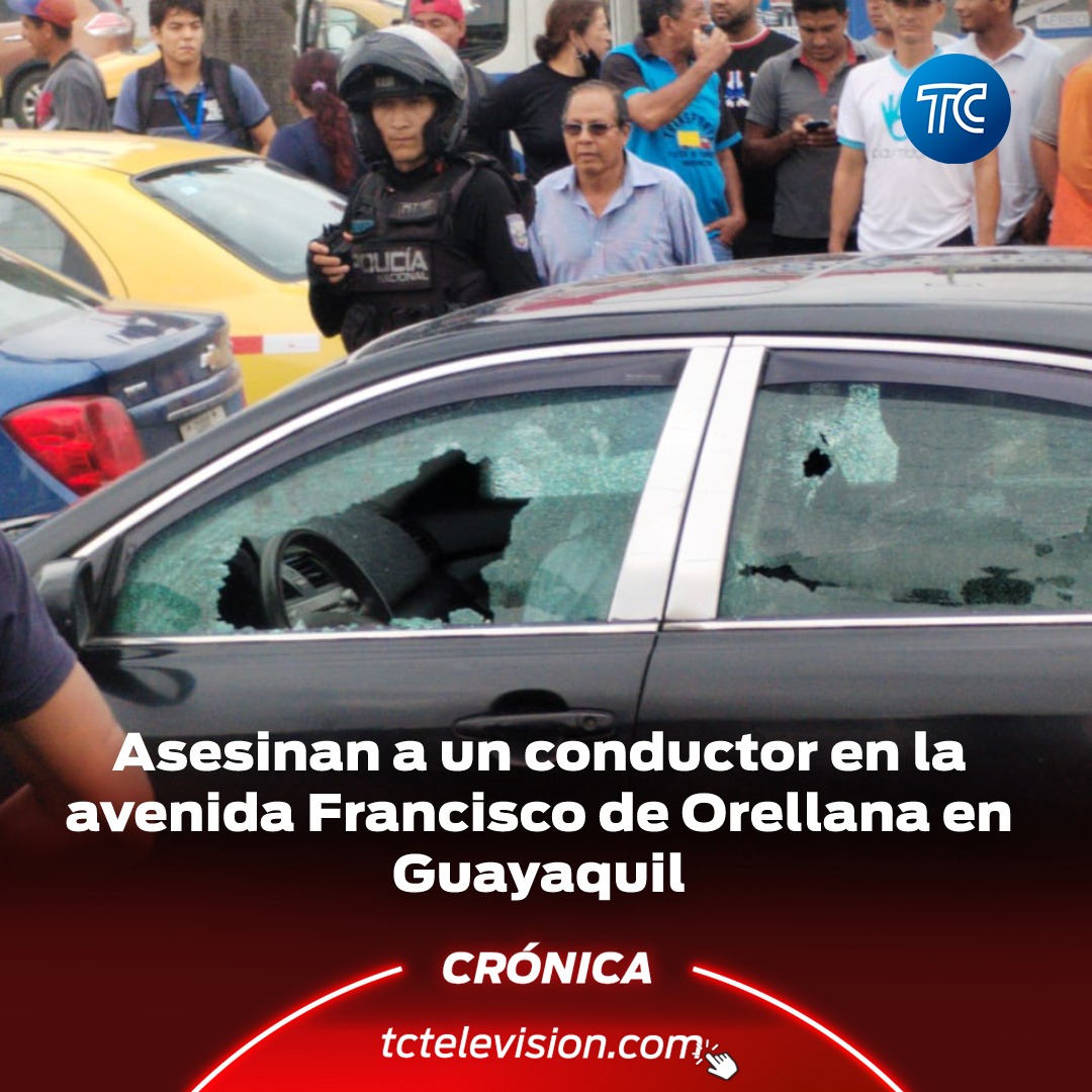 tctelevision's tweet photo. 🔴 #URGENTE | La víctima se movilizaba en la avenida Francisco de Orellana y Baquerizo Nazur, en Guayaquil. ¿Cómo ocurrió? Véalo aquí, en imágenes ▶️ https://t.co/FoAqlqfEQo https://t.co/nZetpCAFbu