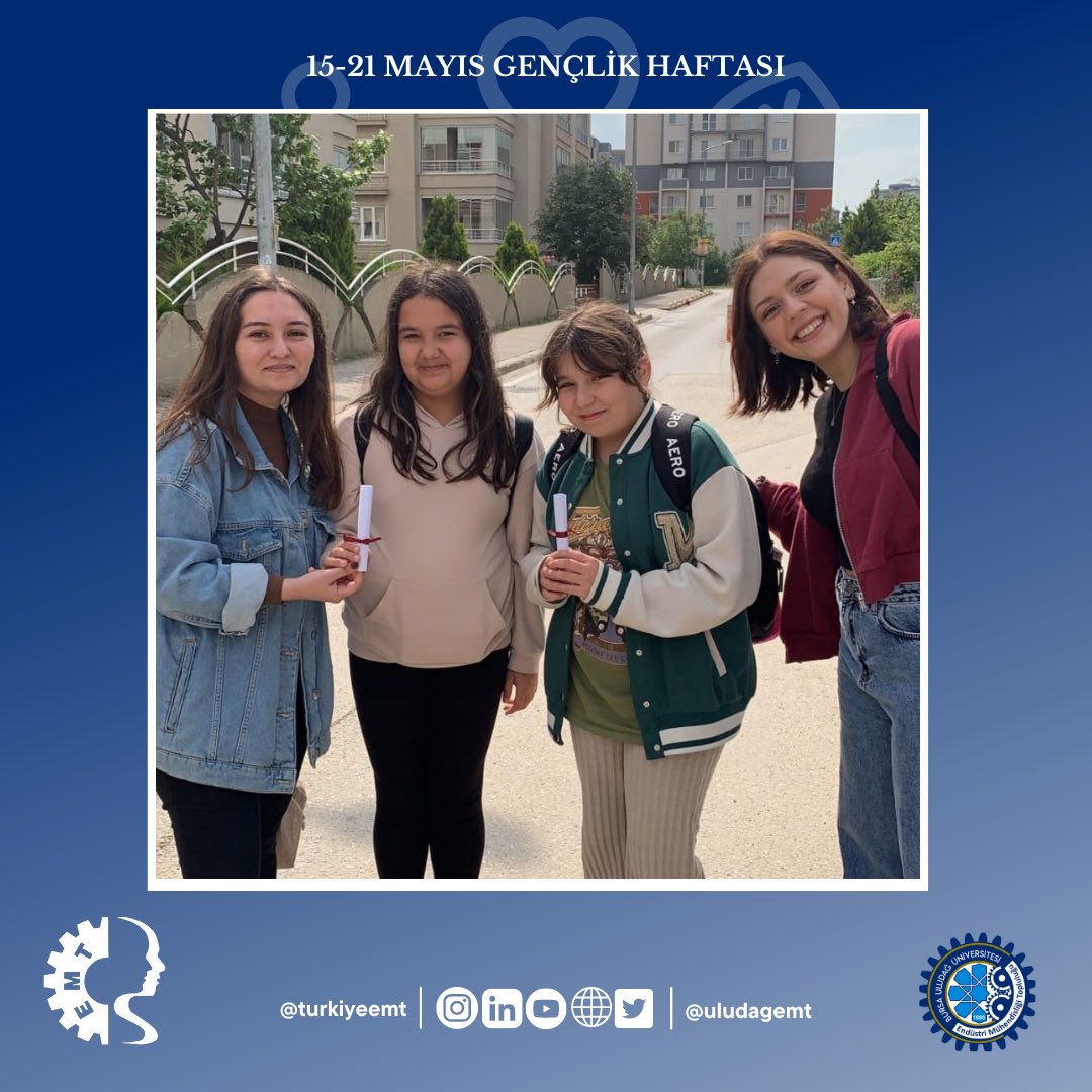 TurkiyeEMT's tweet photo. 🕊Türkiye EMT bünyesi altında @uludagemt Ailesi olarak sosyal sorumluluk projemiz gerçekleştirildi
15-21 Mayıs Gençlik Haftasında sokakta gençliğe  hitabe dağıttık. Cumhuriyetimizin kurucusu Ulu Önder Mustafa Kamal Atatürk’ü andık.
Bu ülke bizlere emanet! #turkiyeemt #uludagemt https://t.co/dt299qBvVt