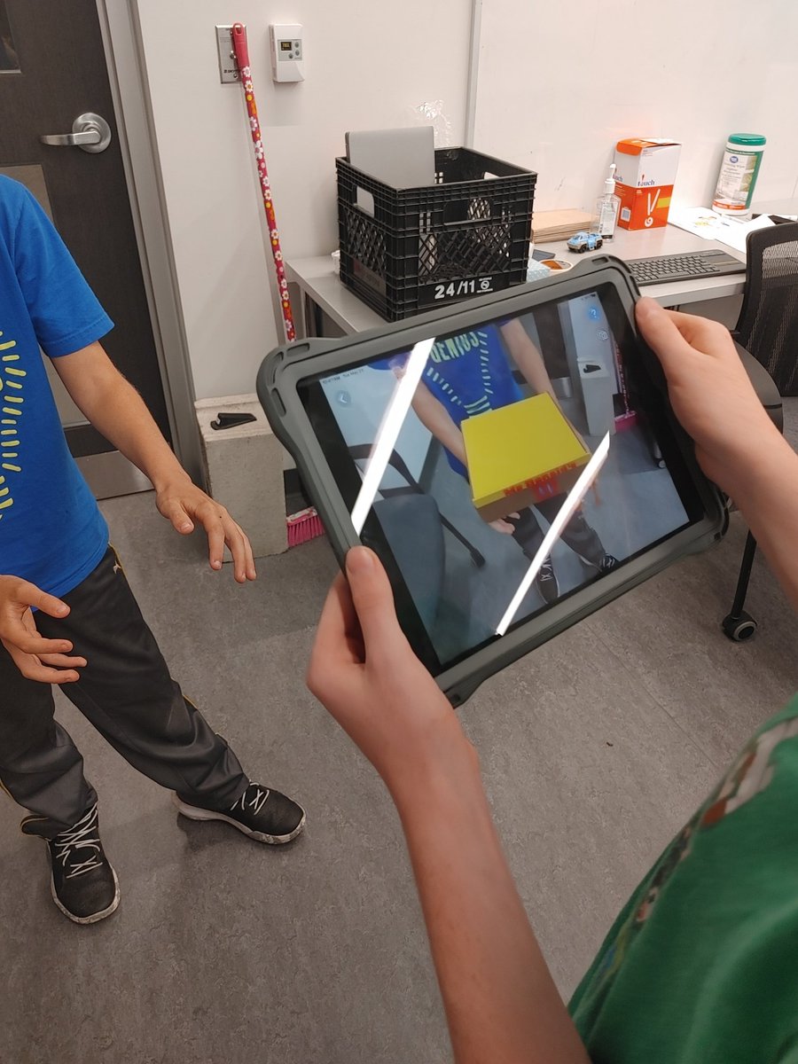 MsKThiel's tweet photo. Thank you for hosting us @UWEngOutreach! We visited the Crash Lab &amp; RoboHub, designed and explored a @tinkercad building in AR (Augmented Reality) and built, then programmed a Lego Robot! These Engineers are feeling inspired &amp; confident! @StAgnesCES #wcdsbAwesome @WCDSBInnovates https://t.co/Pn0WSrcchz
