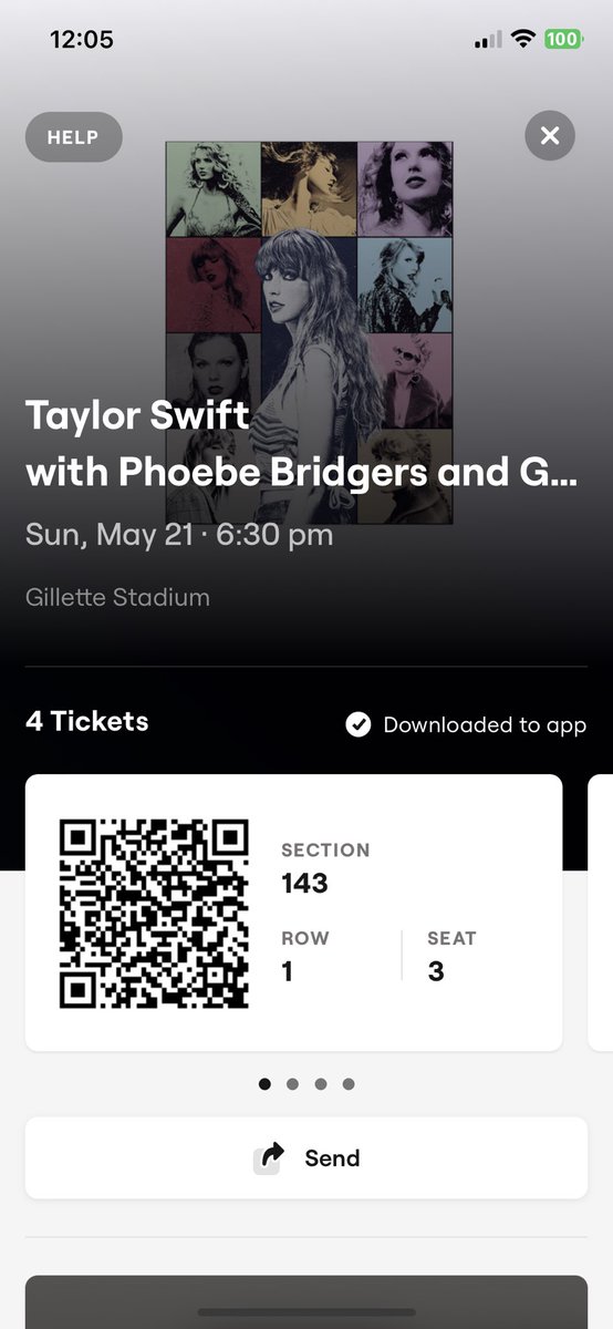 JenBialek's tweet photo. We bought the tickets from someone outside of SeatGeek and had them transfer them one at a time into our SeatGeek account. We accepted them and they showed up just like real tickets. I assumed they were a reliable brand and wouldn’t house fake tickets. https://t.co/giOPTtpAB5