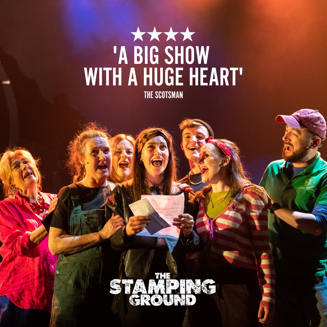 Edinburgh! #TheStampingGround opens @captheatres #FestivalTheatre tonight ✨ A big, bold, beautiful new musical weaving the iconic songs of @Runrig1973 into a Highland tale of love, life and coming home 🎶 🎟️ bit.ly/StampingGround… 📷 @TGKW