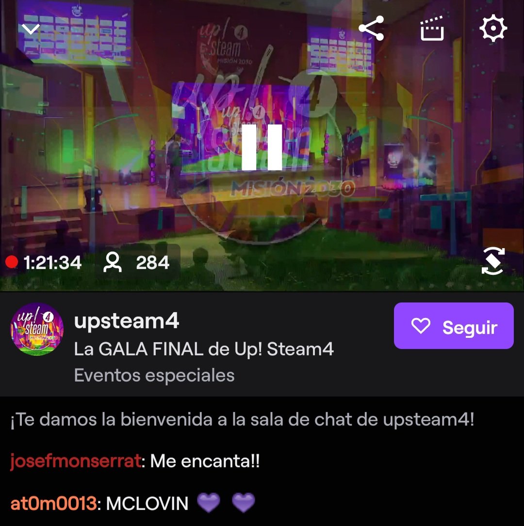 JoseF1Monserrat's tweet photo. Siguiendo en directo vía Twitch la final de #UpSteam4
Increíble el montaje audiovisual del Consejo Social @UPV
No te lo pierdas! 👇
https://t.co/bEgohktqRZ https://t.co/qsVMoU00vJ