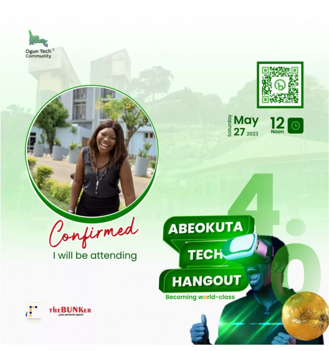 oguntech_'s tweet photo. We are closer to the most anticipated meetup in the region.
#ATH is not just an event, it is a #movement. Join the #movement by creating a personalized DP for the event here: https://t.co/0Mds27Usij
Register now: https://t.co/yimH2TWAn6
#Oguntechcommunity
#becomingworldclass https://t.co/JltWs9aTUw