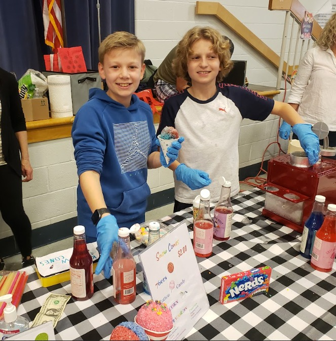 WeAreEGTSD's tweet photo. Thank you Ms. Macaluso for helping us create a budget, a business plan and marketing materials for #MickleMarketplace.  Most of all, thank you for helping us learn how to be #independent, #creativethinkers and #doers! #egtsdproud https://t.co/sKO7D9YDP4
