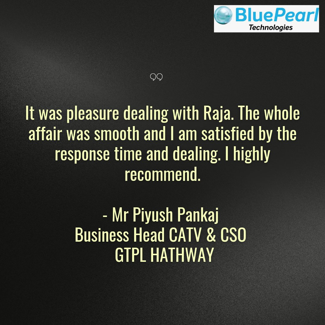 bluepearltechno's tweet image. Here are some words from our customers about us. Thank you very much for your love and support of our business.
Call Us On 
+91 9898 4848 59
#Sleepstudytest
#BiPaP
#Cpap 
#Oxygenconcentrator
#Medicalequipment #rentalequipment Service 
#sleepapneatreatment 
#SleepApnea