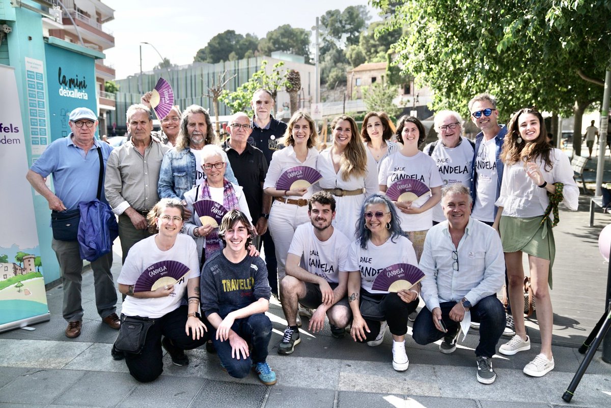 Movem_'s tweet photo. 💜 Orgull de companyes i companys 💪 El millor equip per aplicar el millor programa de govern progressista des de l'alcaldia de Castelldefels 😃 El 28M...
#VotaMovemEnComúPodem 
#SumarPerGuanyar 
#CandelaAlcaldessa https://t.co/hXgYezCfNG