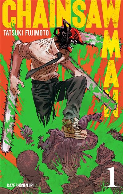 Chainsaw Man… comment des gens arrivent a kiffer l’œuvre pitié, déjà y a le pire prota existant, de 2 les dessins sont horrible, de 3 l’histoire est juste nul et de 4 l’œuvre est Carry par les gros daleux en chien sur les femmes de l’œuvre