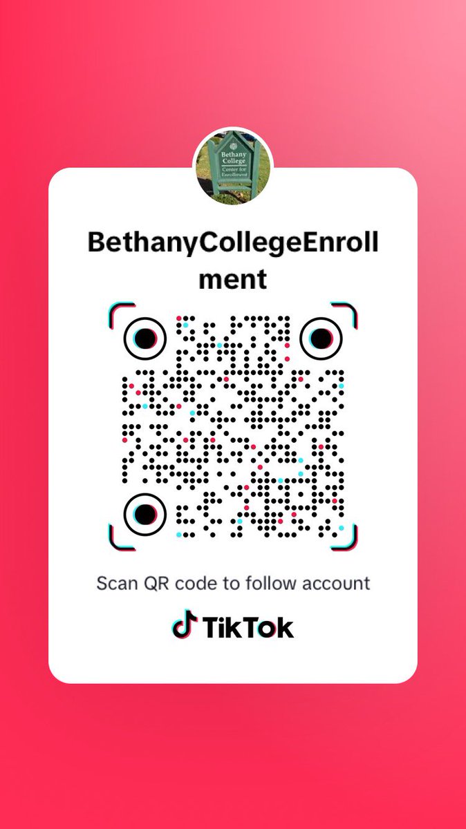 Check out our Tiktok page!
#BethanyCollege #Enrollment #collegestudents