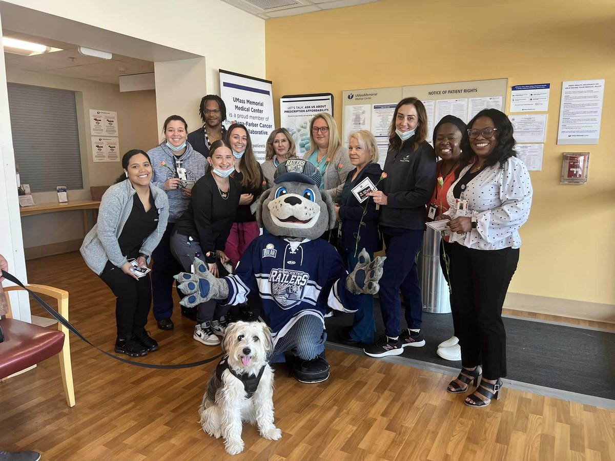 Today we collaborated with the @RailersHC to uplift & express gratitude to the incredible nurses of @umassmemorial by gifting flowers, 2 Railers ticket vouchers, & a complimentary ScrubaDub car wash! A heartfelt thank you to these nurses for their unwavering dedication!