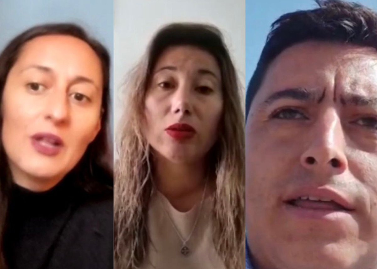 AntofagastaTV's tweet photo. Militantes del PDG denuncian expulsiones ilegales en #Antofagasta.
"Si tú dices algo, te expulsan". Corte de Apelaciones admitió el recurso de protección presentado por un fundador del Partido de la Gente, quien fue expulsado. 
https://t.co/3IVEa8CtoP https://t.co/hcUuj0QrA2