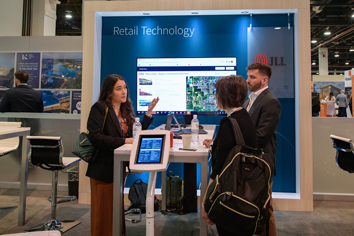 jll_usa's tweet image. Discover the power of retail tech at #ICSC. Swing by our booth #2007G to see how technology solutions can drive growth for your business at our activation stations.

@ICSC #DataDrivenRetail