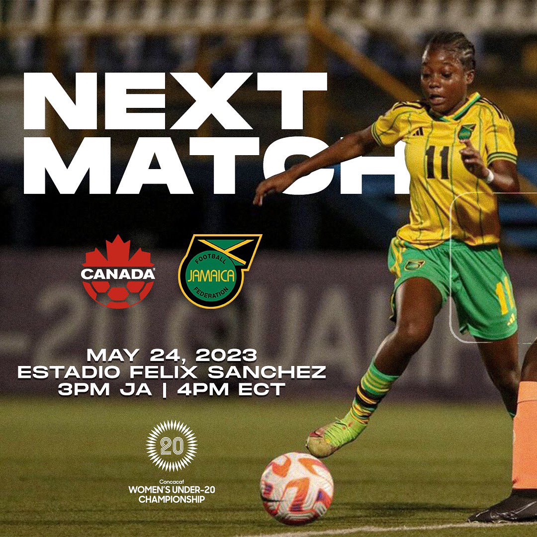 Official J.F.F on Twitter "Our ReggaeGirlzU20 will start their