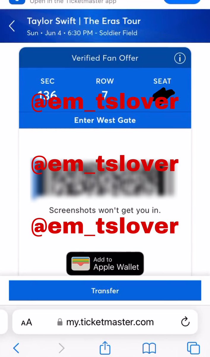 Eras Tour Resell tweet media