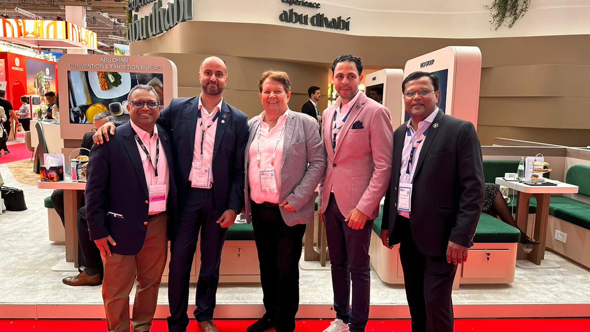 A fruitful Day 1 at IMEX comes to an end and if you have still not seen us, please do visit us on Stand E520 on Day 2 of IMEX.
#IMEX #MCIME #MCIGroup #DestinationAbuDhabi #DCTAbuDhabi #MCImiddleeast #wearemci #abudhabi #eventmanagement #events #eventplanning