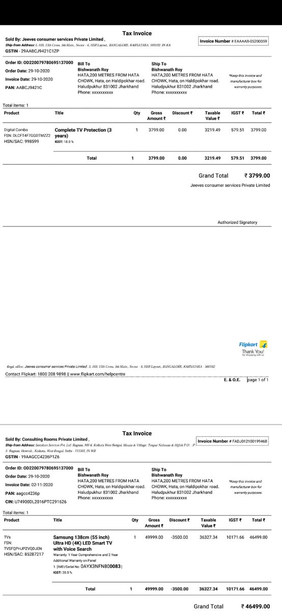 RayAutomobiles's tweet photo. Jeeves technician damaged my LED while inspection,earlier it was a minor issue but after reassembled it into a major issue.
Now denied for replacement and giving services.
@flipkartsupport kindly stop selling policy which causes issues while claiming. 
Help @flipkartsupport https://t.co/1yhMcTpf3Z