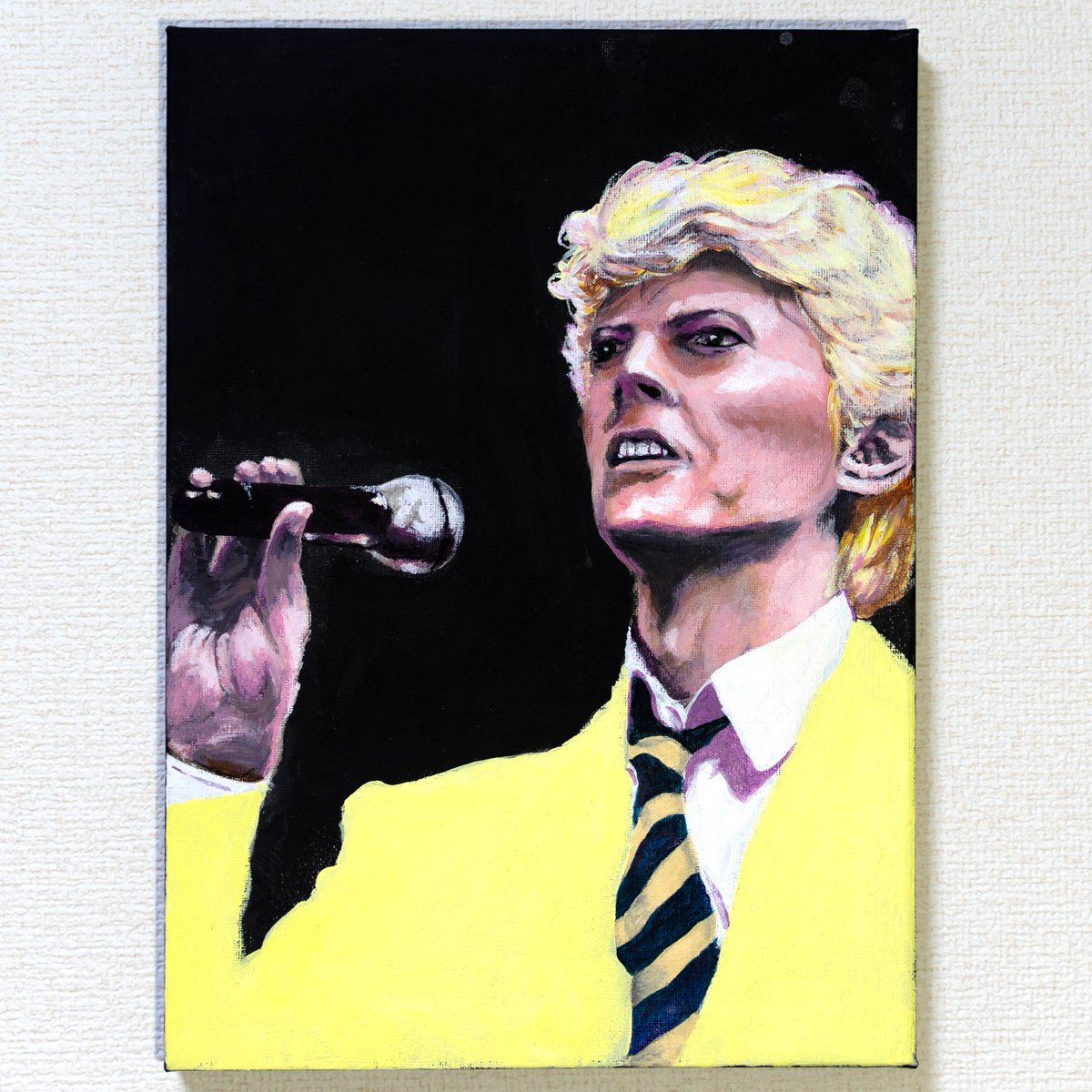 kenzzzzii's tweet photo. アクリル画、描いてます。
#アクリル画 #acrylicpainting #art #アート #肖像画 #Portrait #ContemporaryArt https://t.co/aHVCQA15mP