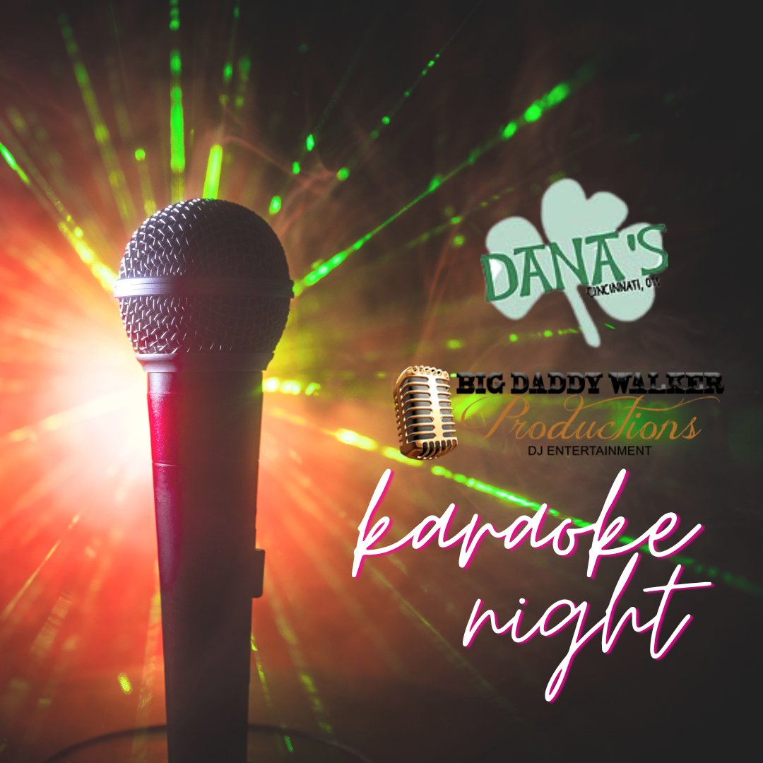 DJ P-Alexander is kicking off karaoke at 9 pm tonight at @Danagardens. See you there!

#danagardens #danas #norwoodohio #collegebar #collegetown #karaokenight #collegekids #karaokebar #karaokeparty #collegenight