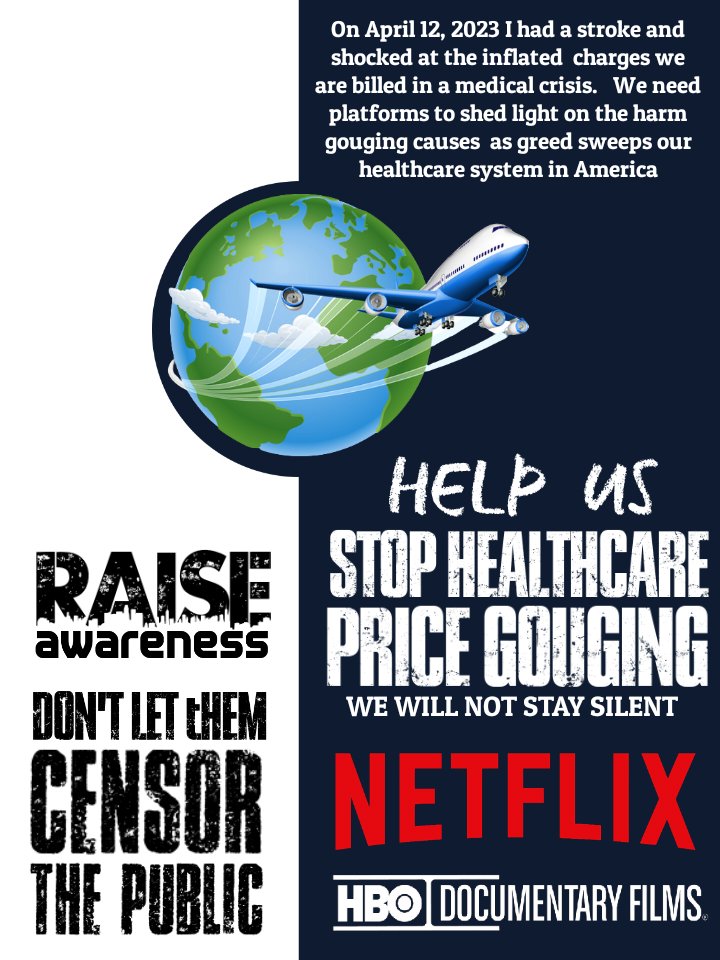 @HBODocs @Netflix @hulu #healthcarepricegouging @PowertoPatnts