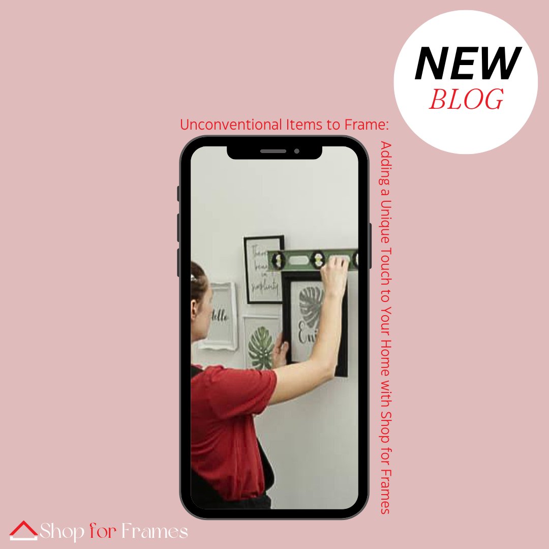 When decorating our homes, we often think of traditional art prints, photographs, or paintings to hang on our walls. However, there's a growing trend of using unconventional items in picture frames to create a unique display.

🌐Find out more here: shopforframes.com/post/unconvent…
