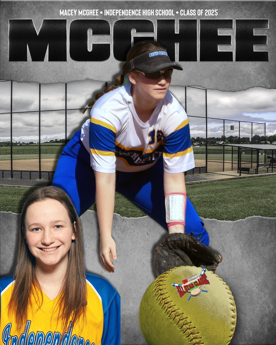 Ohio Varsity (@ohiovarsity) on Twitter photo Independence's <a href="/maceymcghee4/">macey mcghee</a> will play in the 2023 Ohio Varsity All-Star Classic Underclassmen Showcase on June 22 at Mentor.
<a href="/IndyBlueDevils/">Independence Sports</a> <a href="/indybluedevilSB/">Indy Softball</a> @a4mcghee Independence's <a href="/maceymcghee4/">macey mcghee</a> will play in the 2023 Ohio Varsity All-Star Classic Underclassmen Showcase on June 22 at Mentor.
<a href="/IndyBlueDevils/">Independence Sports</a> <a href="/indybluedevilSB/">Indy Softball</a> @a4mcghee