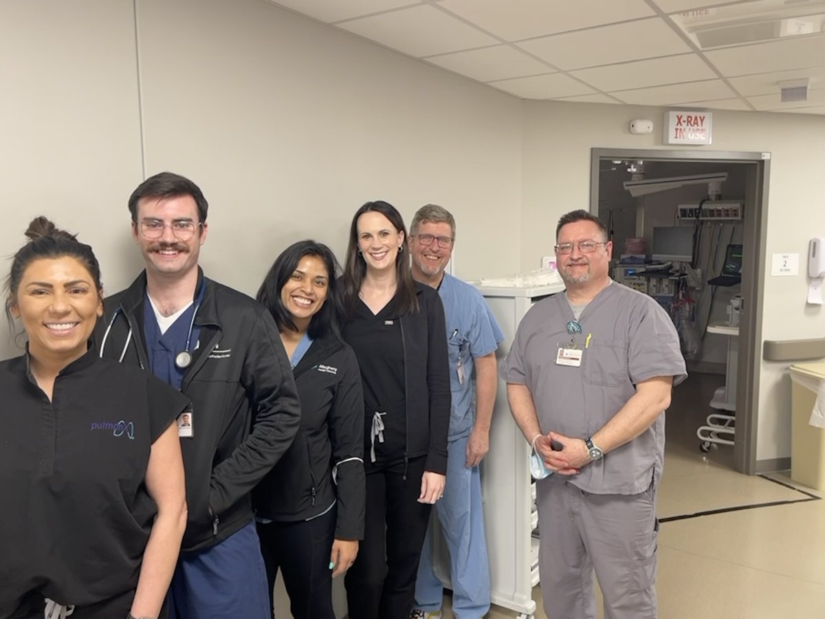 Congrats to Dr. Ghosh & Dr. Ganesh at Allegheny General Hospital in PA for treating their 25th patient w/ Zephyr Valves — a less-invasive treatment option for severe COPD/emphysema. Pulmonx celebrates key treatment milestones. For treating centers in PA: bit.ly/pa-pulmonx