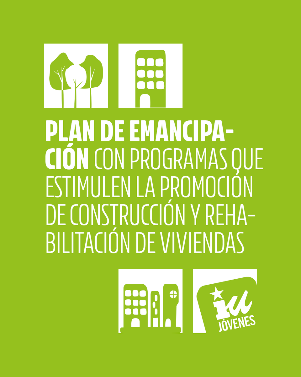 JovenesIU's tweet photo. Para las elecciones del #28M tenemos un #ProgramaJoven para que las personas jóvenes podamos vivir mejor, para ganar en derechos ✊.
Un #programa para el buen vivir de la genre humilde y curranta. https://t.co/9KgVhOSbBo