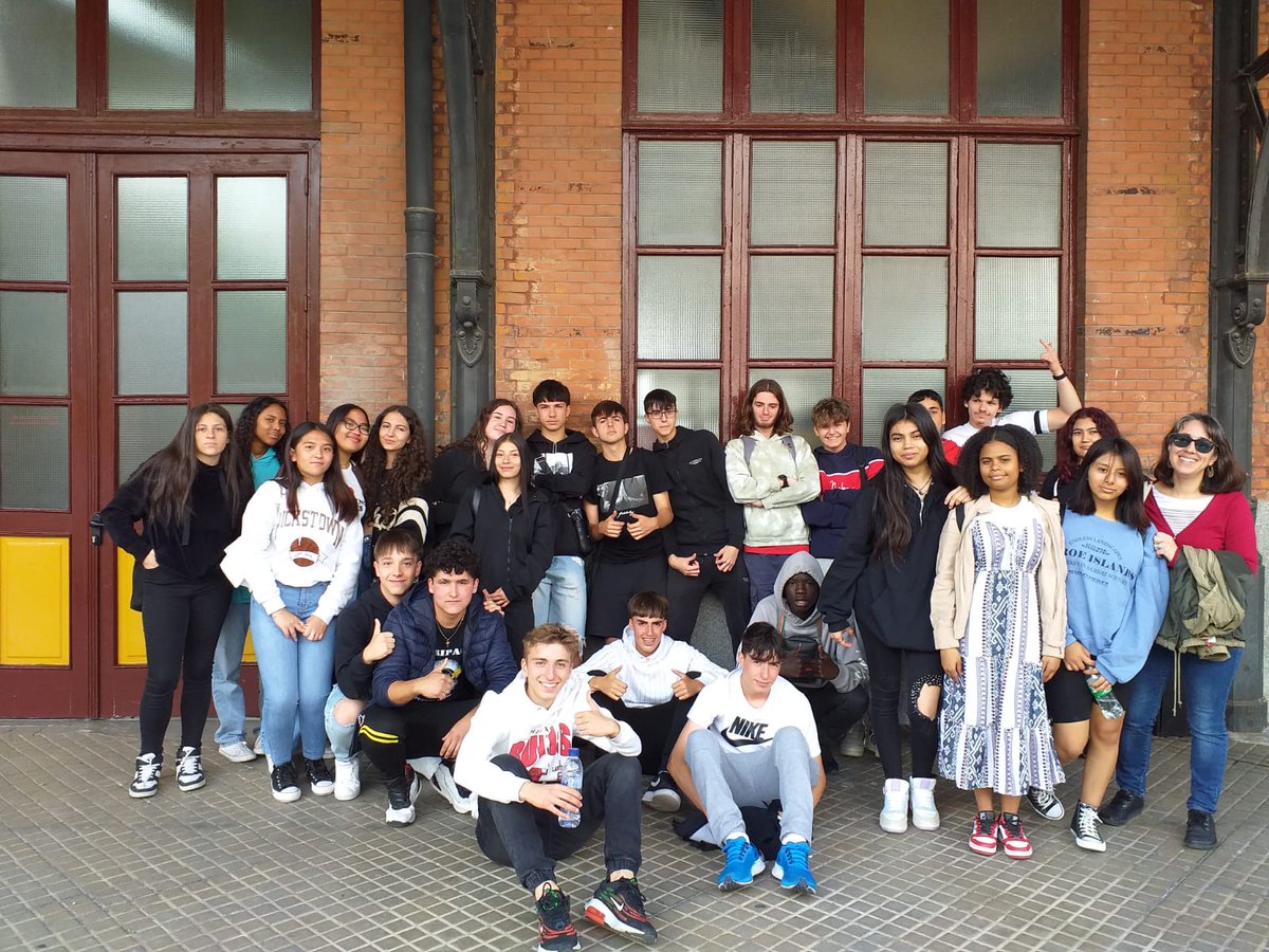 Los alumnos de 4º de ESO visitan el Museo del Ferrocarril🚂