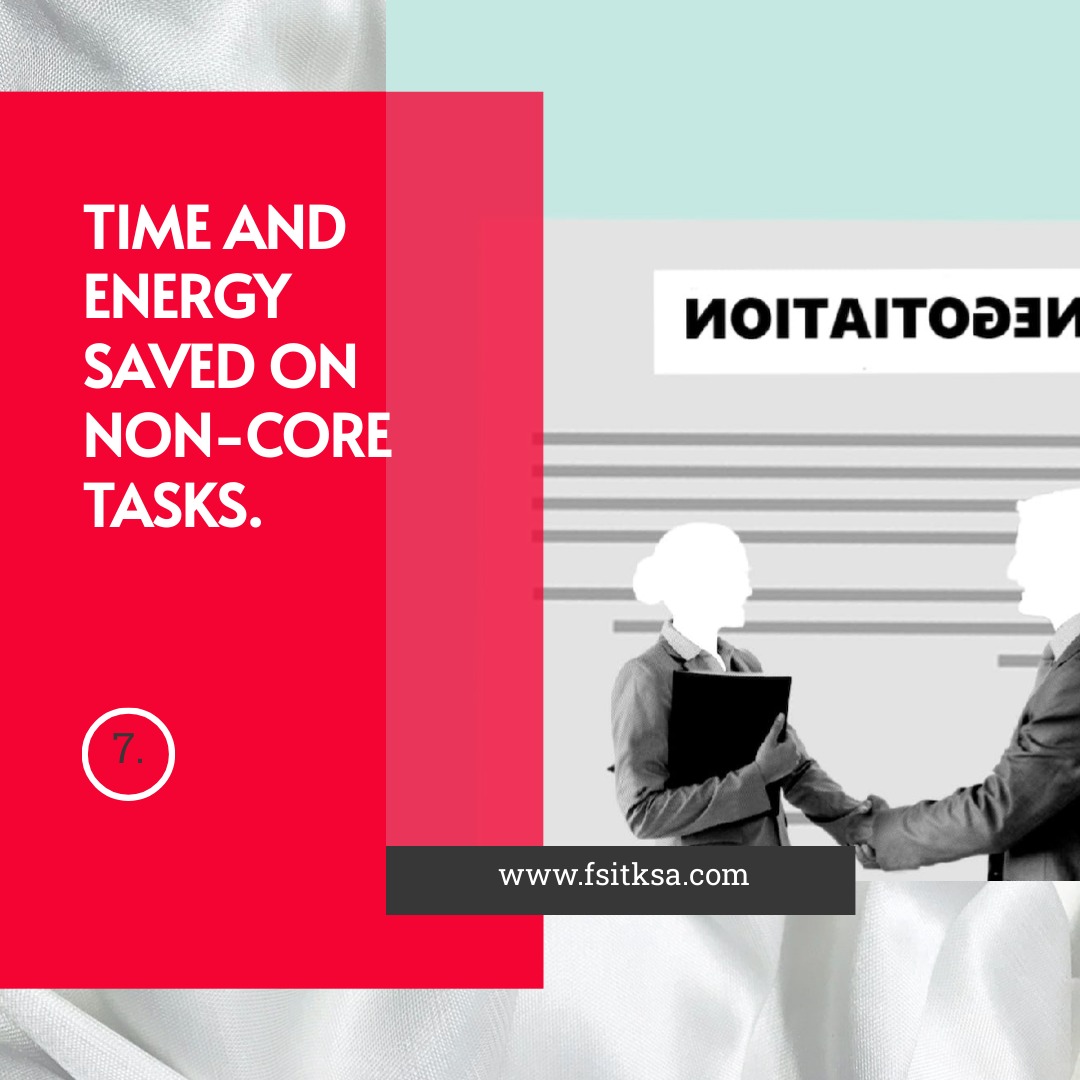 FSIT_KSA's tweet image. Outsourcing finance functions frees up time and resources, allowing you to focus on core business activities, innovation, and customer satisfaction. Drive business growth by prioritizing what matters most. #FocusOnCore #BusinessSuccess