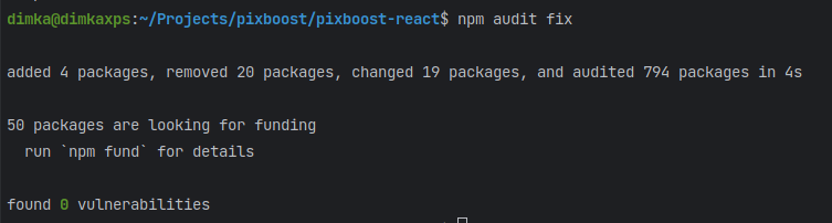 woot woot! I love npm audit and think it's a great thing to have as part of the standard language toolchain! Do any other popular languages out there have anything similar? 

#programming #DevSecOps