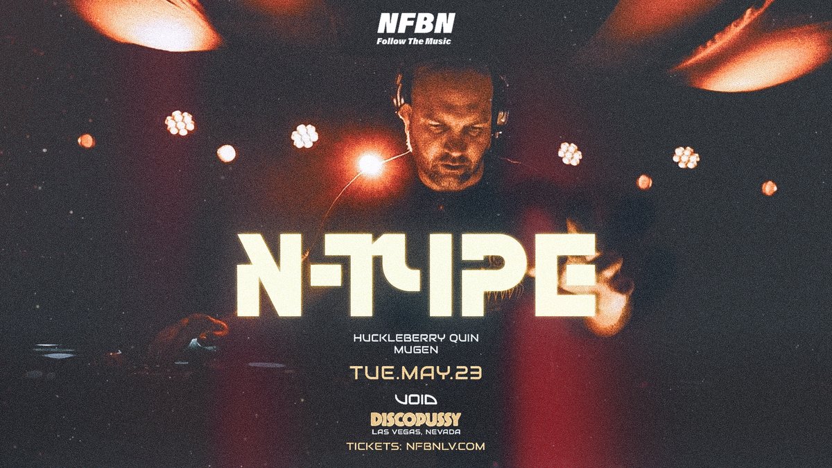 NFBNLV's tweet photo. 🔥TONIGHT🔥 heavy heavy bass on deck this evening as we welcome Wheel &amp; Deal bossman @djntype to NFBN + Huckleberry Quin &amp; @Mugendubs 

Handful of $5 presale tickets left - https://t.co/vUjxIDe6qu
$10 at door cash or card
Nickel beers til the kegs run dry! https://t.co/7K1bZ30hz4