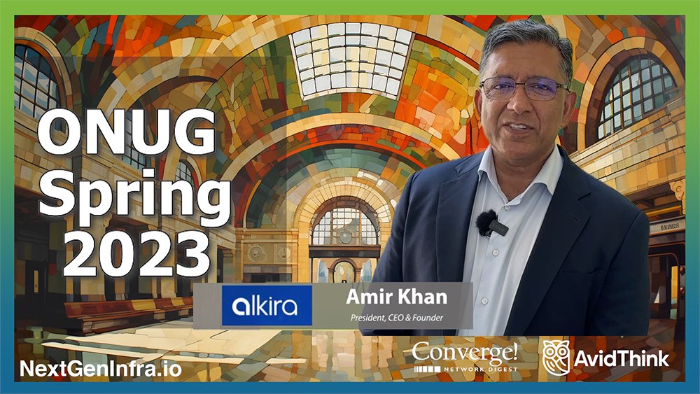 NextGenInfra_io's tweet photo. Discover how Amir Khan, CEO of @alkiranet tackles the challenge of networking agility in the cloud era 🌐💡. Learn about their innovative solution spanning multiple environments & services! Watch Amir at #ONUGSpring2023: https://t.co/k1FphbdCZf #MultiCloud https://t.co/OfwvibZkRo