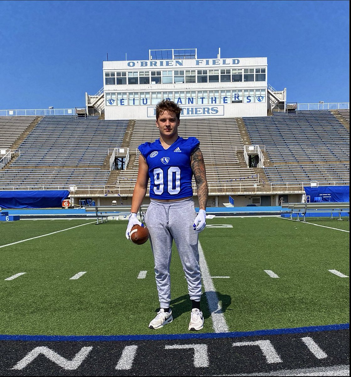 Very Thankful for a great visit today at Eastern Illinois!! 

<a href="/BWEagleFB/">Big Walnut Football</a> <a href="/SSN_Portal/">Sidelines Transfer Portal</a> 
<a href="/Coach_Leake/">Austin Leake</a> <a href="/CoachWyatt_/">Fred Wyatt</a>
