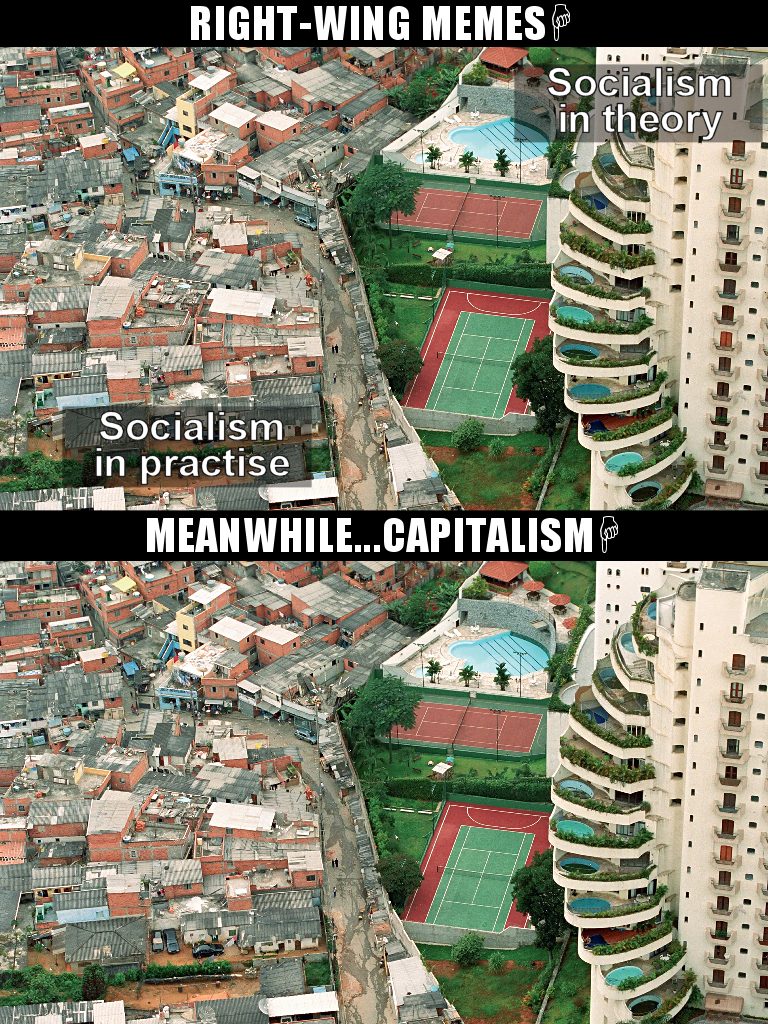 OfficialSPGB's tweet photo. Socialism is when capitalism... https://t.co/m2V1pOSaFR