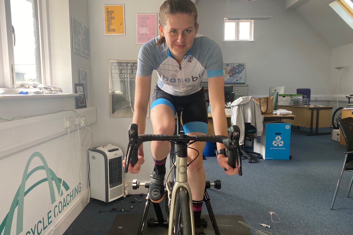 Bike fitting with coached rider Emily today, with a new test saddle for her TT bike and a new road bike fit

Bike fits are an integral part of our coaching packages and also available separately - see catenarycoaching.com/bikefit
#womenscycling #bikefit #TT #aero #saddlesores