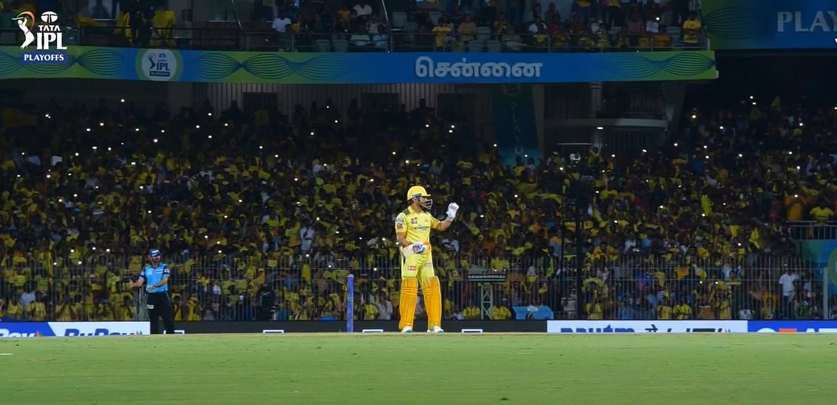 Jitendr00062608's tweet photo. Always keep the brightness on💛
Welcome to the final 💛
#CSKvsGT #winnercsk #IPL2O23 #IPLPlayOffs https://t.co/epZ9fN8Npu