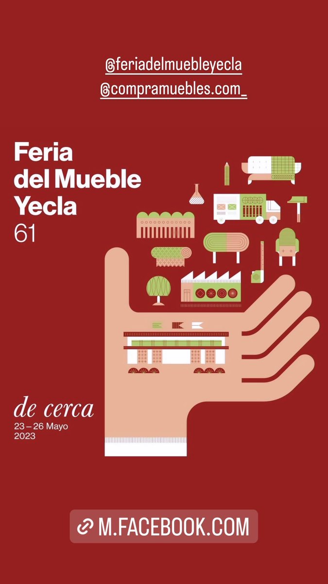 Compramuebles1's tweet photo. 👏 La 61 edición de la FMY ha sido inaugurada esta mañana. Expositores, distribuidores, consumidores, industrias afines... todos tienen algo en común. Todos están en Yecla. https://t.co/6puNzTqspJ recomienda esta magnífica feria. https://t.co/4ysgaeiRsS