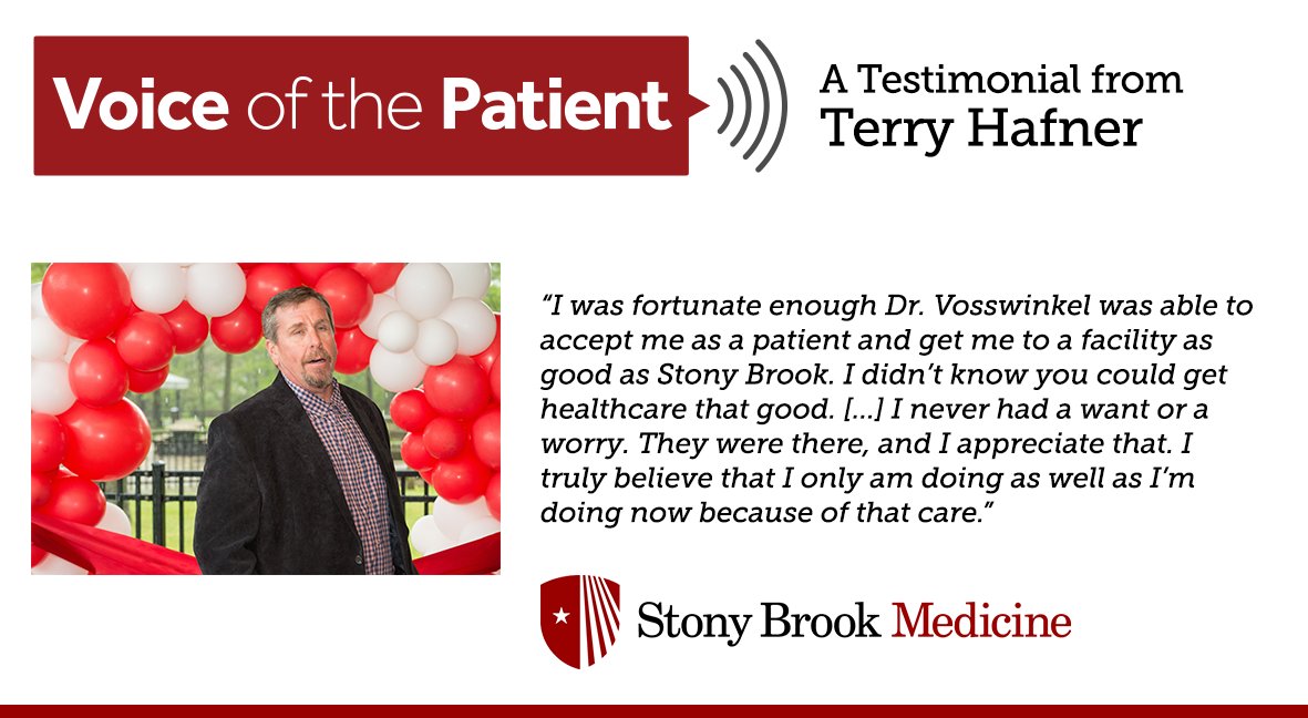 Over the weekend, we held an event to support, connect and celebrate #trauma survivors, their families and support networks. Among those in attendance was Terry, who shared his #StonyBrook experience: bit.ly/3BPazhR #NationalTraumaAwarenessMonth #WeAreStonyBrookMedicine