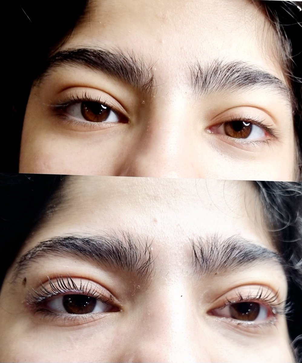 Lashlifting and tinting