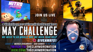 TheClaymoreNTTV's tweet photo. LIVE NOW! The heat is on!  2 days to catch those codes! 

This 'could' be our last giveaway for a while! Come join the fun - everyone welcome to join our fun/rage filled games of @GolfWYF✅ Nitro Stream Racing @StreamRaiders + Nitro Racing! DROPS enabled!

#streamnation #Twitch https://t.co/M4kh1ikBi5