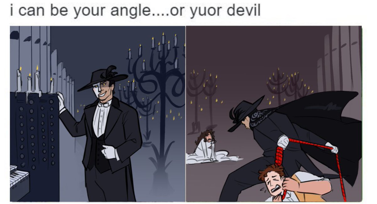 I have the power to embody your angelic savior or your wicked devil.