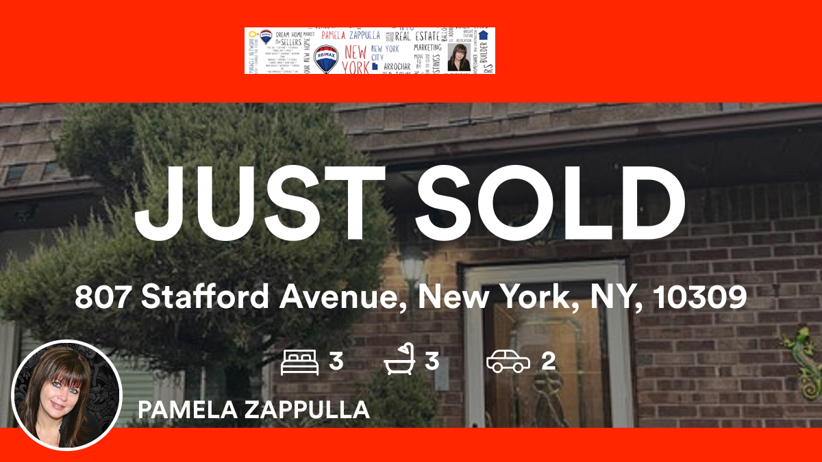 🛌 3 🛀 3 🚘 2
📍 807 Stafford Avenue, New York, NY, 10309

My latest sale on RateMyAgent.
 40AK1178788
rma.reviews/Ai7WM6it7xbo

...
#ratemyagent #realestate