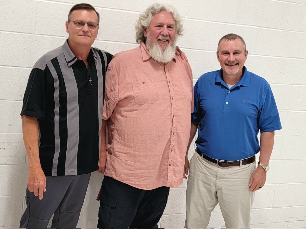 It has been an absolute pleasure and privilege getting to know these incredible #RedBud132 professionals.   Dave Laramore (custodian), Lyle "Teech" Junge (band director), and Dave Gillingham (history teacher).  Thank you for all that you have done and the lasting impact on kids.