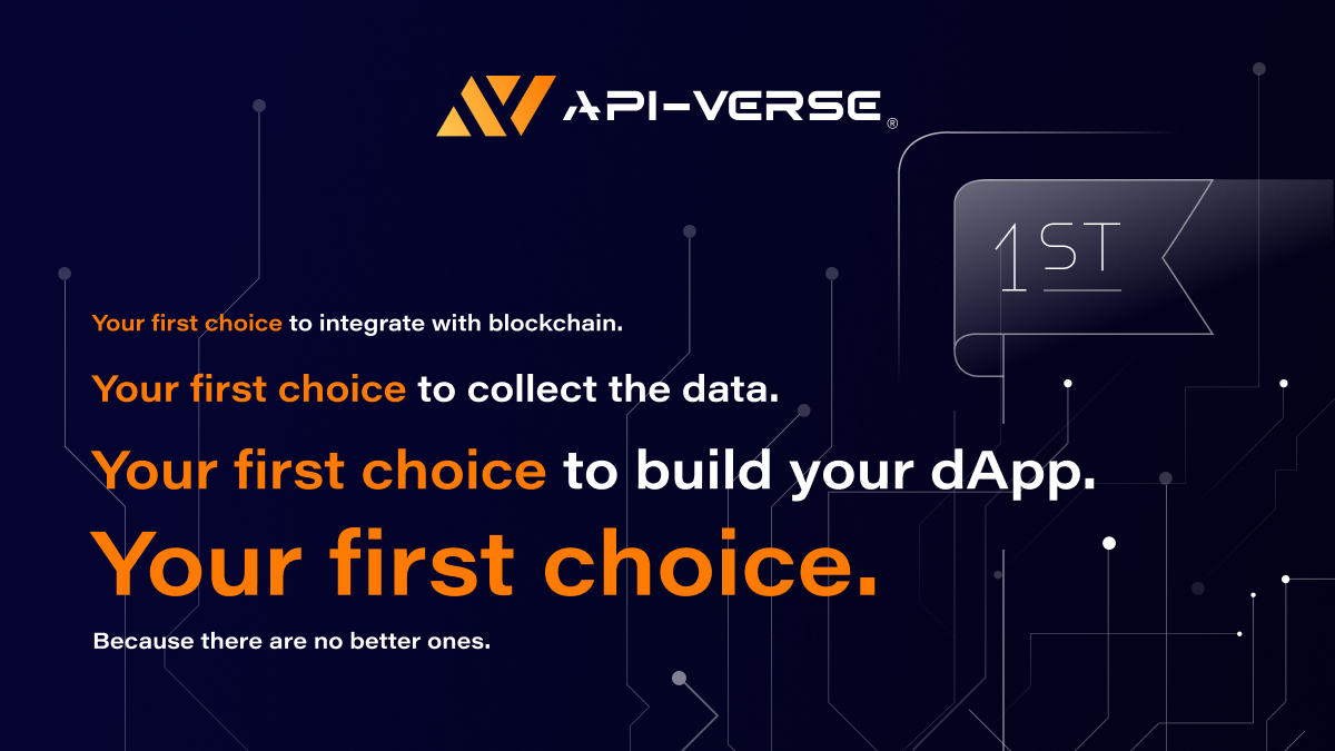 api_verse's tweet photo. Whether you're a seasoned developer or just starting out, the API-Verse has something for you. 

Our easy-to-use tools and educational resources are designed to make creating blockchain applications accessible to everyone. 

#APIVerse #Blockchain #Web3 https://t.co/8OiRlYPfdf