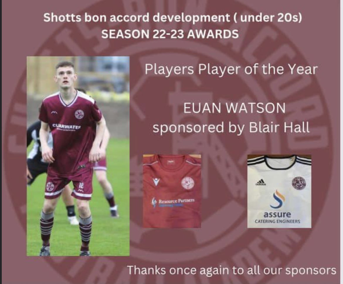 ShottsBAu20s's tweet photo. ⚽️🇱🇻 End of Season Awards 🇱🇻⚽️

On Saturday we held our End of Season Award Night. The award winners are below:
@Ben_Milllerr @euanwatson6 @RyanAllan1886 JoshCameron 

Thanks again to our sponsors, it’s very much appreciated ⚽️🇱🇻 https://t.co/Yv83kswwlR