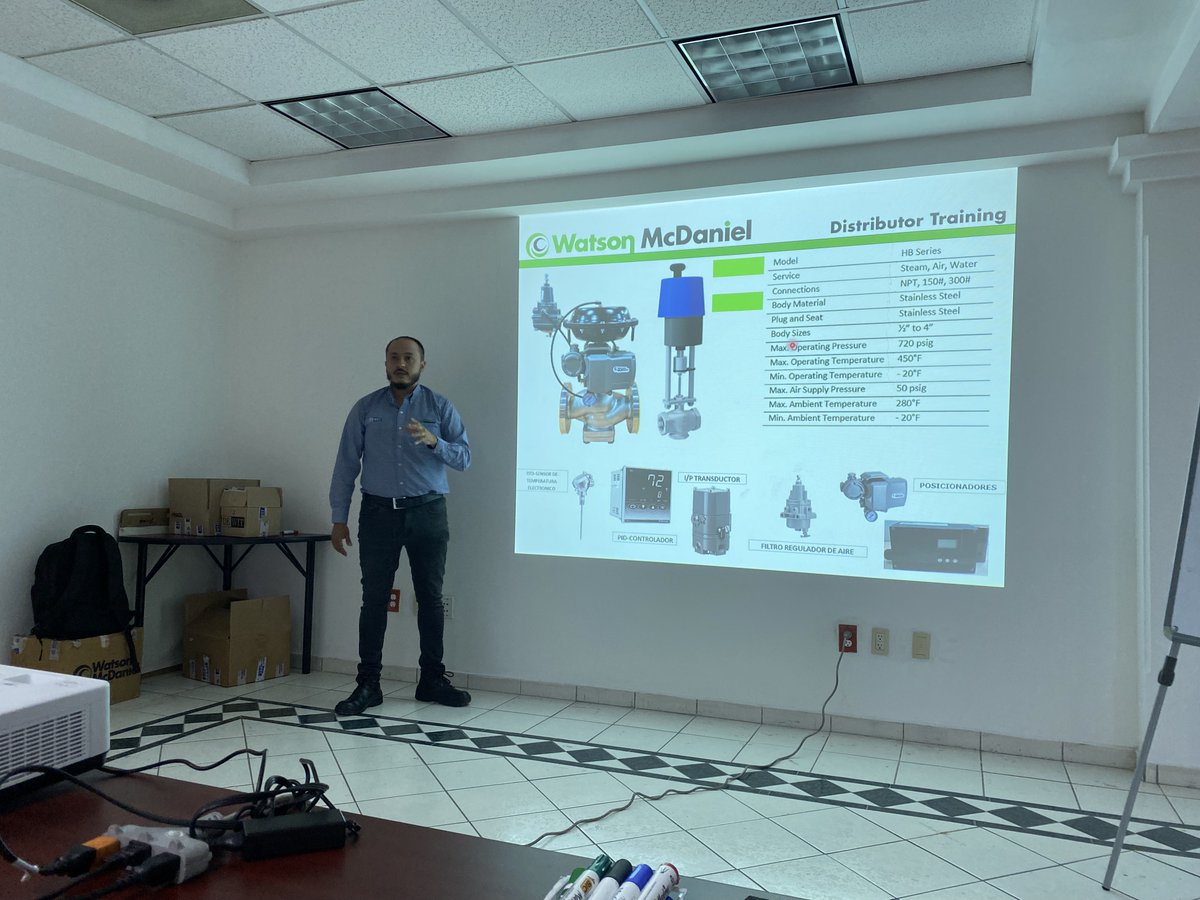 SegYcontrol's tweet image. Gracias a Gabriel Guerrero que el dia de hoy nos dío el curso de actualización de las trampas de vapor de Watson McDaniel y  tuvimos la oportunidad de conocer los nuevos productos de la marca.

#FelizMartes