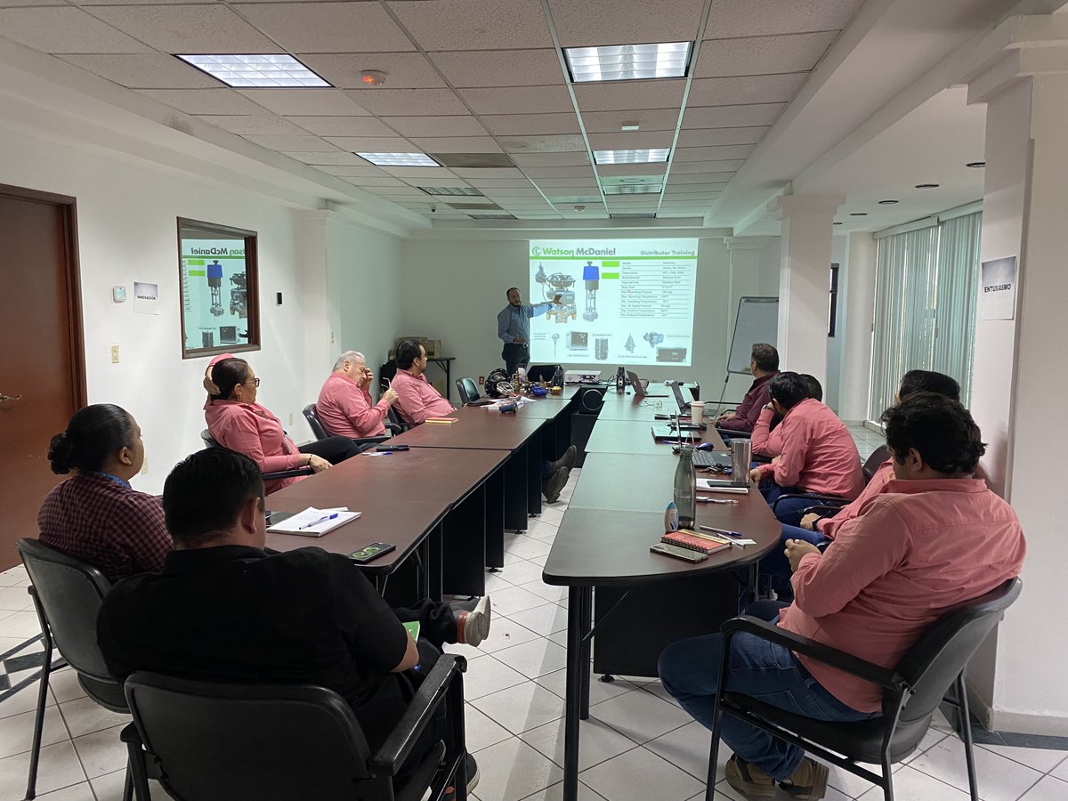SegYcontrol's tweet image. Gracias a Gabriel Guerrero que el dia de hoy nos dío el curso de actualización de las trampas de vapor de Watson McDaniel y  tuvimos la oportunidad de conocer los nuevos productos de la marca.

#FelizMartes