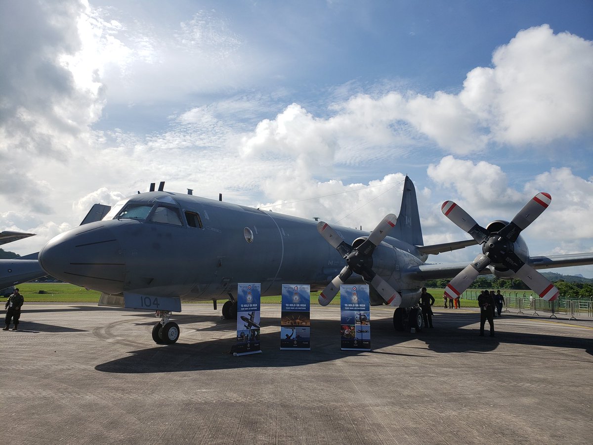 An #RCAF CP140 Block III Aurora is at <a href="/2023LIMA/">LIMA2023</a> Aerospace and Maritime Exhibition in Malaysia while deployed on #OpPROJECTION, the <a href="/CanadianForces/">Canadian Armed Forces</a> operation highlighting Canada’s commitment to a peaceful, stable and prosperous Indo-Pacific region! #LIMA2023 #MalaysiaExhibition