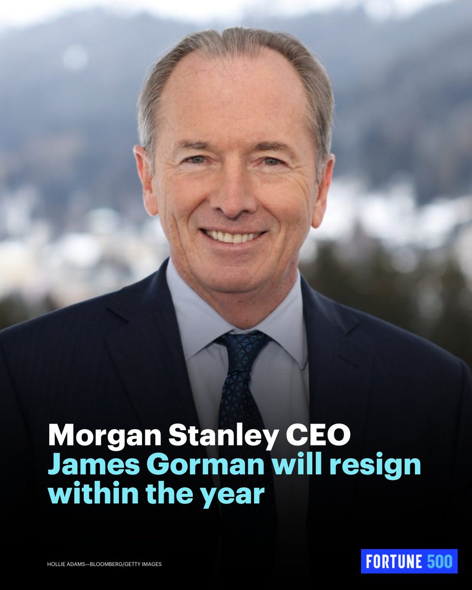 James Gorman, who has held the top stop at Morgan Stanley for the past 13 years, is about to call it quits. trib.al/CMqLJbT