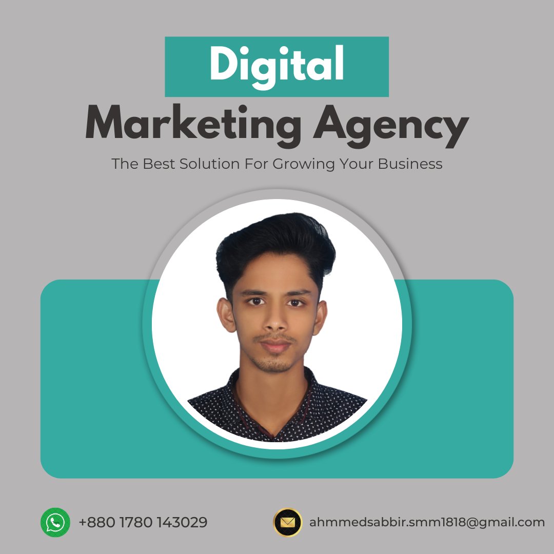 SMMSAGOR's tweet photo. 🚀 Boost your business online! 🎯💻 Offering top-notch #DigitalMarketing services. 🌐🔝 Let's collaborate and drive targeted traffic to your brand. 🤝📲 DM me now!

#BusinessGrowth #CSKvsGT #OpepeLaunch #莉犬くん誕生祭2023 #OnlineSuccess https://t.co/a7Wr63SNft