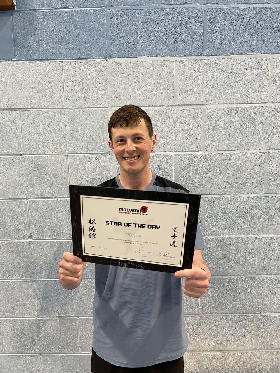 Well done to Joe who won star of the day in our @flagupautism class on Tuesday. 

Keep it up, Joe! 

#karate #shotokan #kugb #autism #flagupautism #liverpool #huyton #halewood #speke #woolton #westderby #dovecot